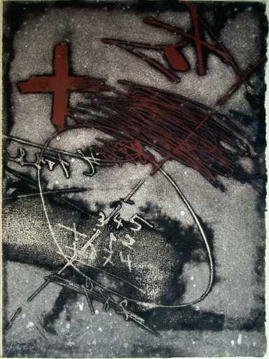 Tapies, Antonio - Senza Titolo, 1975